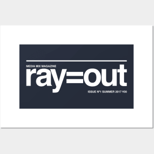 ray=out (white) Posters and Art